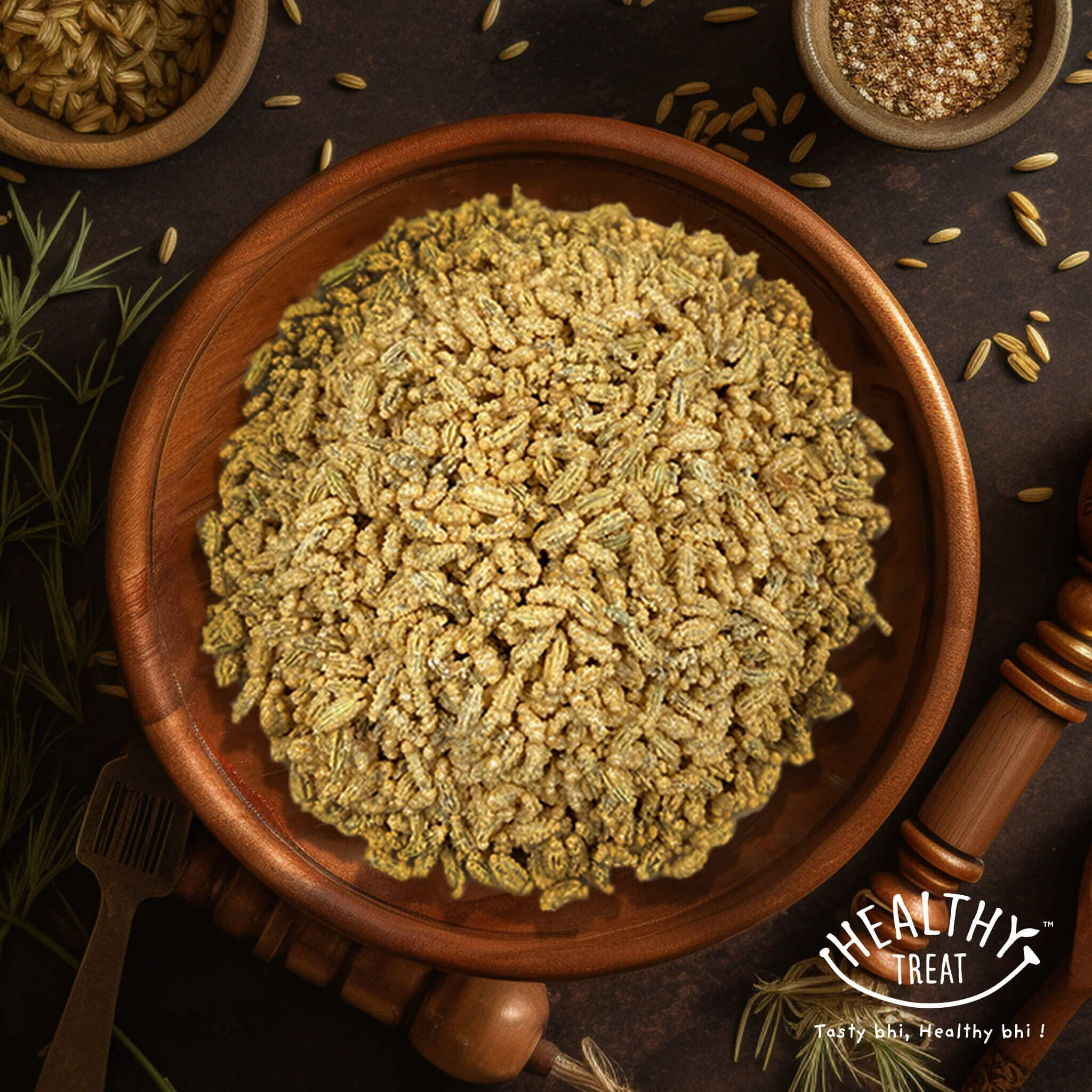 Healthy Treat Gur Saunf 200 Gm|Jaggery Coated Saunf|Gud Saunf|Jaggery Saunf|Jaggery Coated Fennel Seeds|Saunf Mouth Fresheners|Digestive,After-Meal|Traditional Mukhwas,Mouth Freshener Gur Saunf