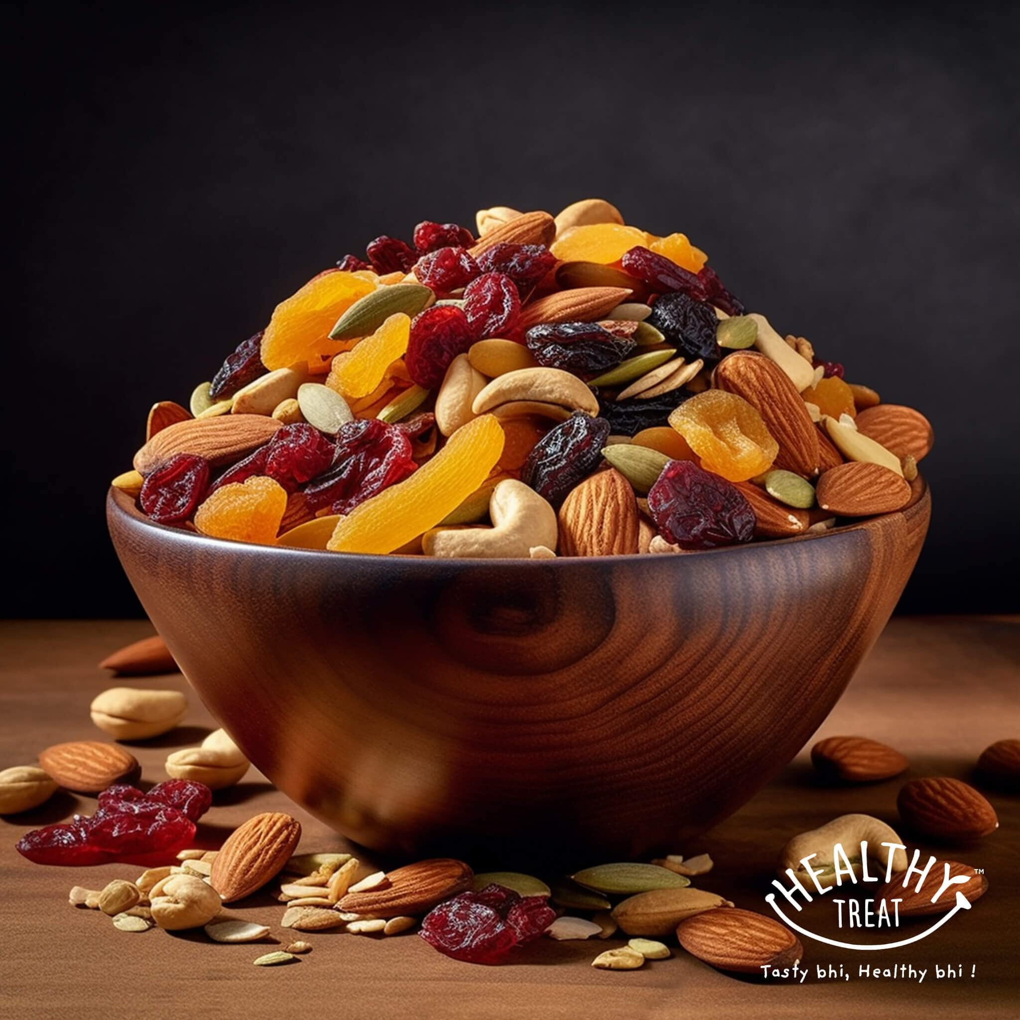 Pregnancy Special Trail Mix 250g | Nutritional Snack for Moms | 6+ Varieties like Almond, Cashew, Hazelnut, Dried Mango, Dried Apricot, Roasted Pumpkin Seed | Pregnancy food for women | Healthy Nutritious Pregnancy Snacks
