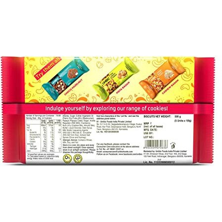 Unibic Fruit & Nut Cookies-500g