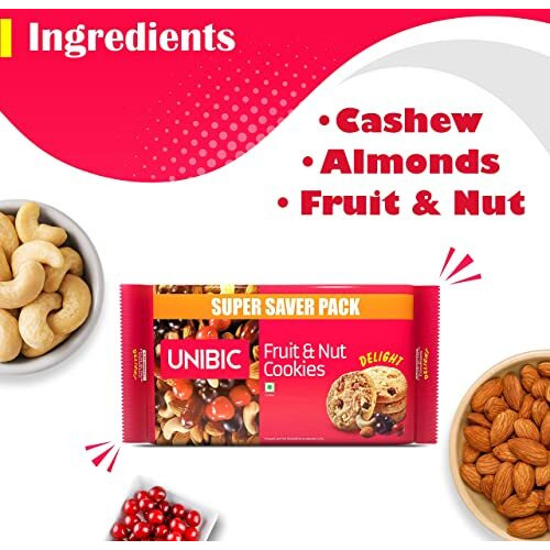 Unibic Fruit & Nut Cookies-500g
