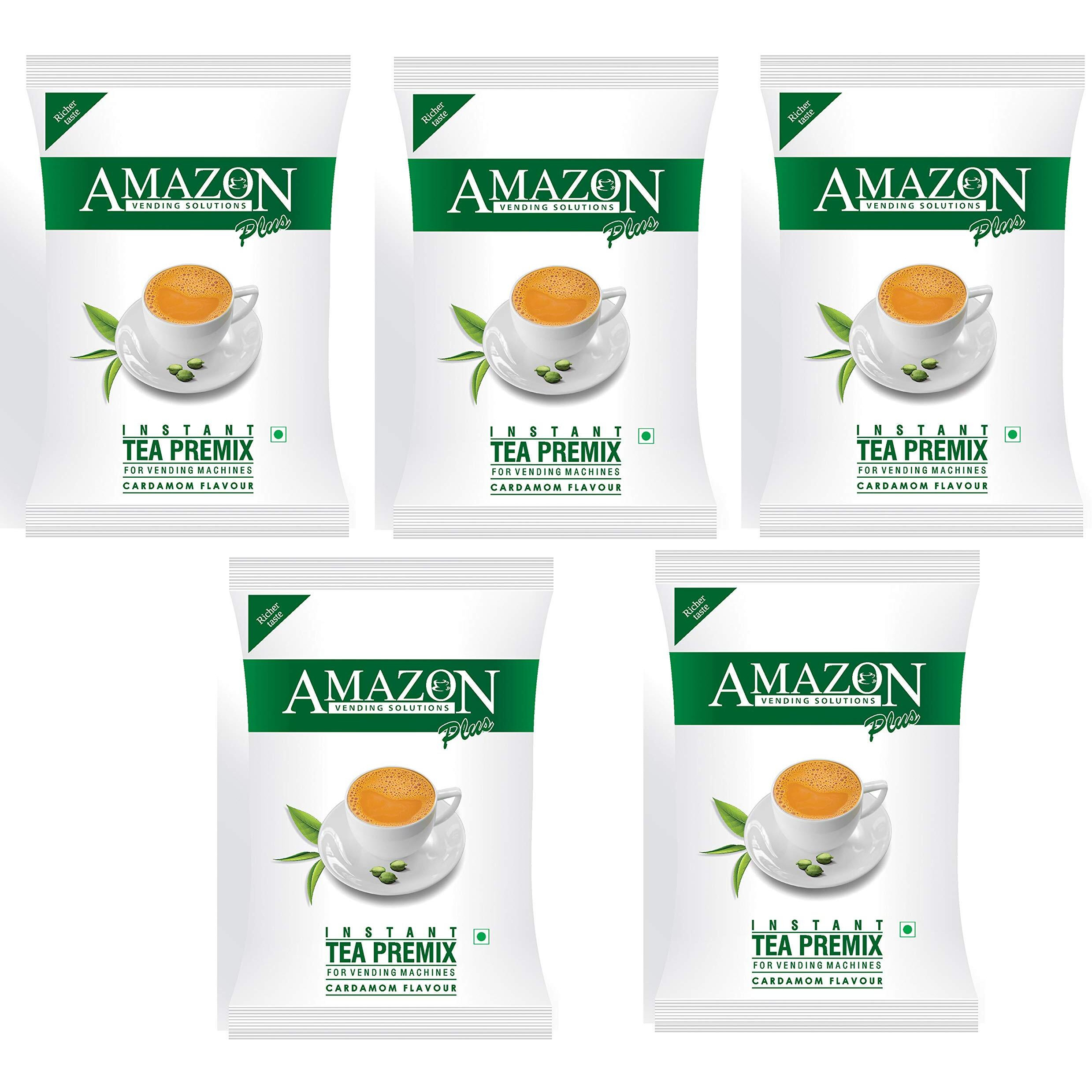 AMAZON 3 in 1 Instant Cardamom Plus Tea Premix (Premix Contains Tea, Milk and Sugar) for Vending Machines 5 Kg