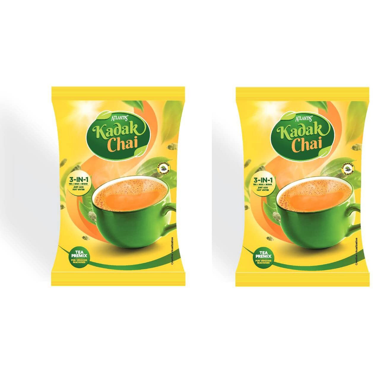 Atlantis Instant Kadak Cardamom Tea Premix for Vending Machines 2 Kg