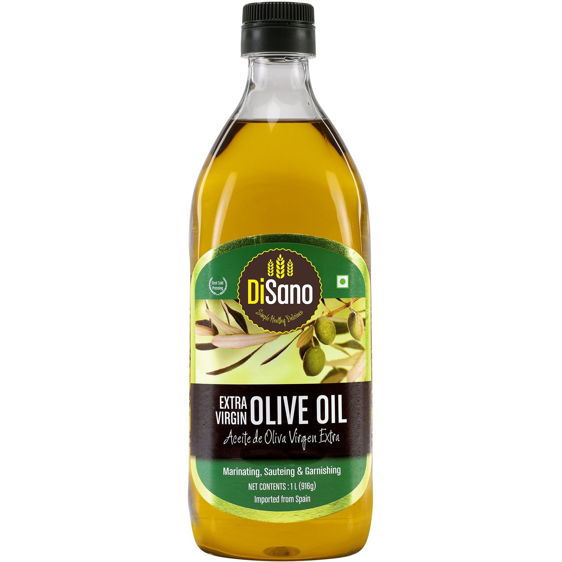DiSano Extra Virgin Olive Oil, First Cold Pressed, 1L