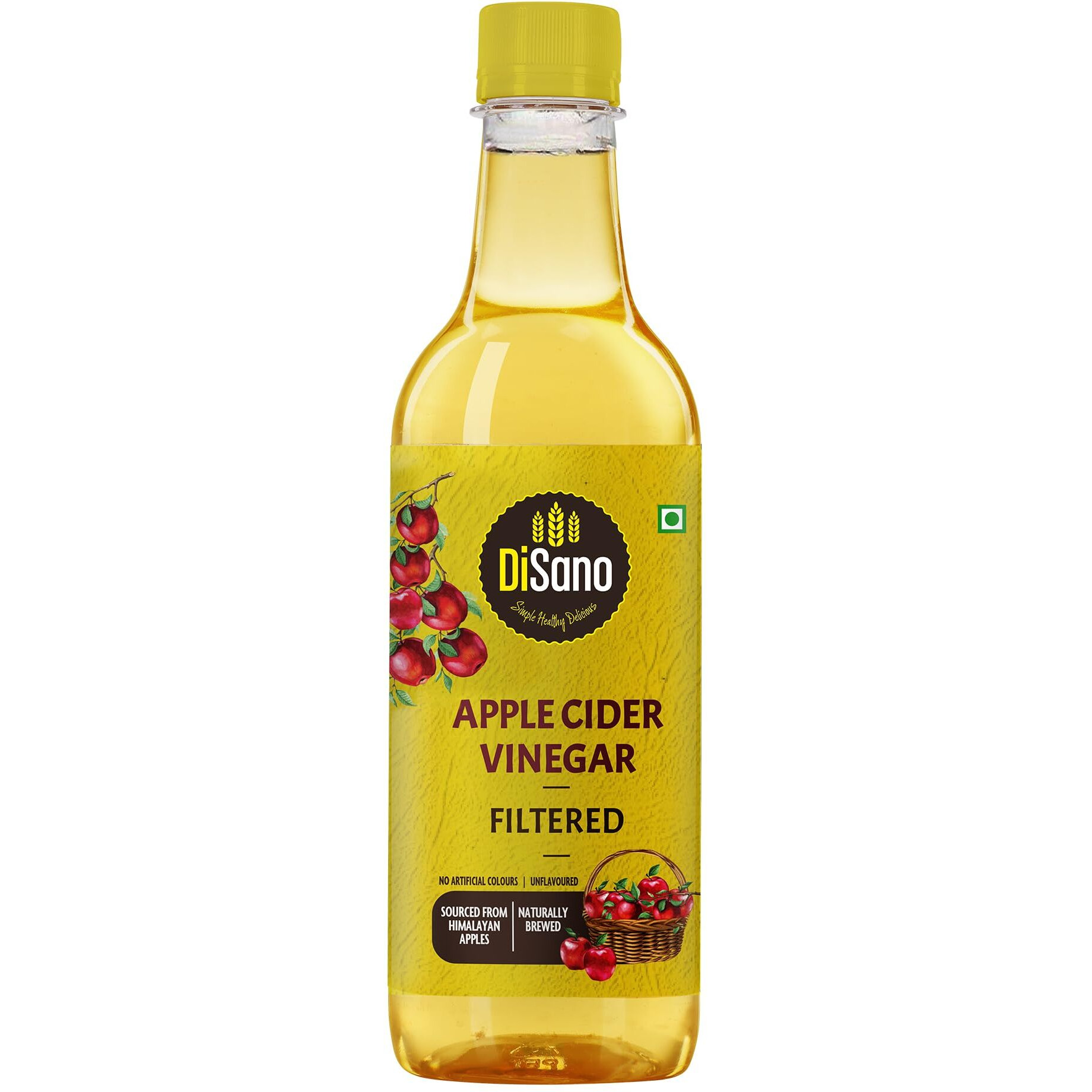DiSano Apple Cider Vinegar (ACV), Filtered, 500ml
