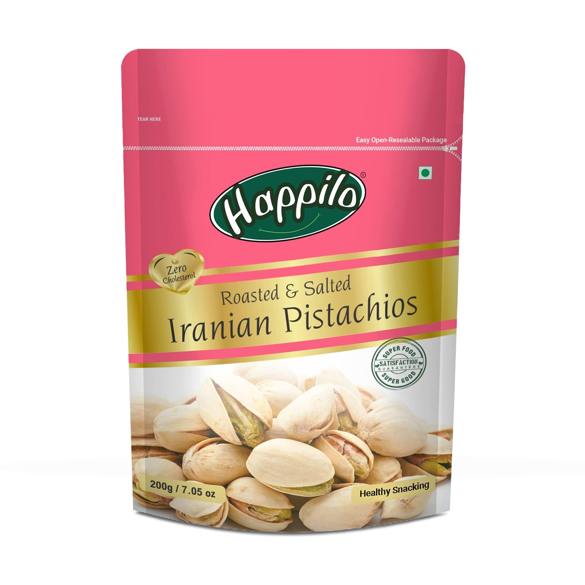Happilo Premium IR Roasted & Salted Pistachios 200g