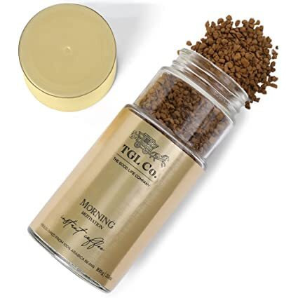 TGL Co. Morning Motivation Instant Coffee Powder | Anti Oxidant | Boost Energy | No Artificial Flavour | Rich & Smooth Taste | Hot & Ice Coffee | 100 Gm (Pack of 2)