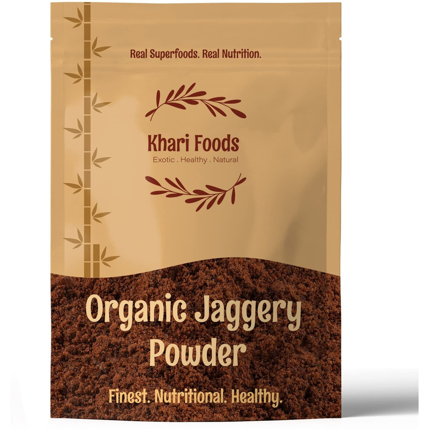Khari Foods Pure Organic Jaggery Powder 1kg, Gur Powder, No Preservatives Guaranteed