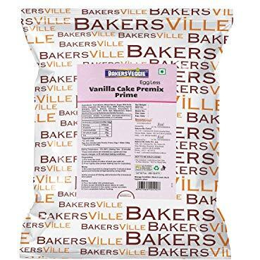 Bakersveggie Eggless Cake Premix, 1 Kg (Vanilla Cake Premix Prime)