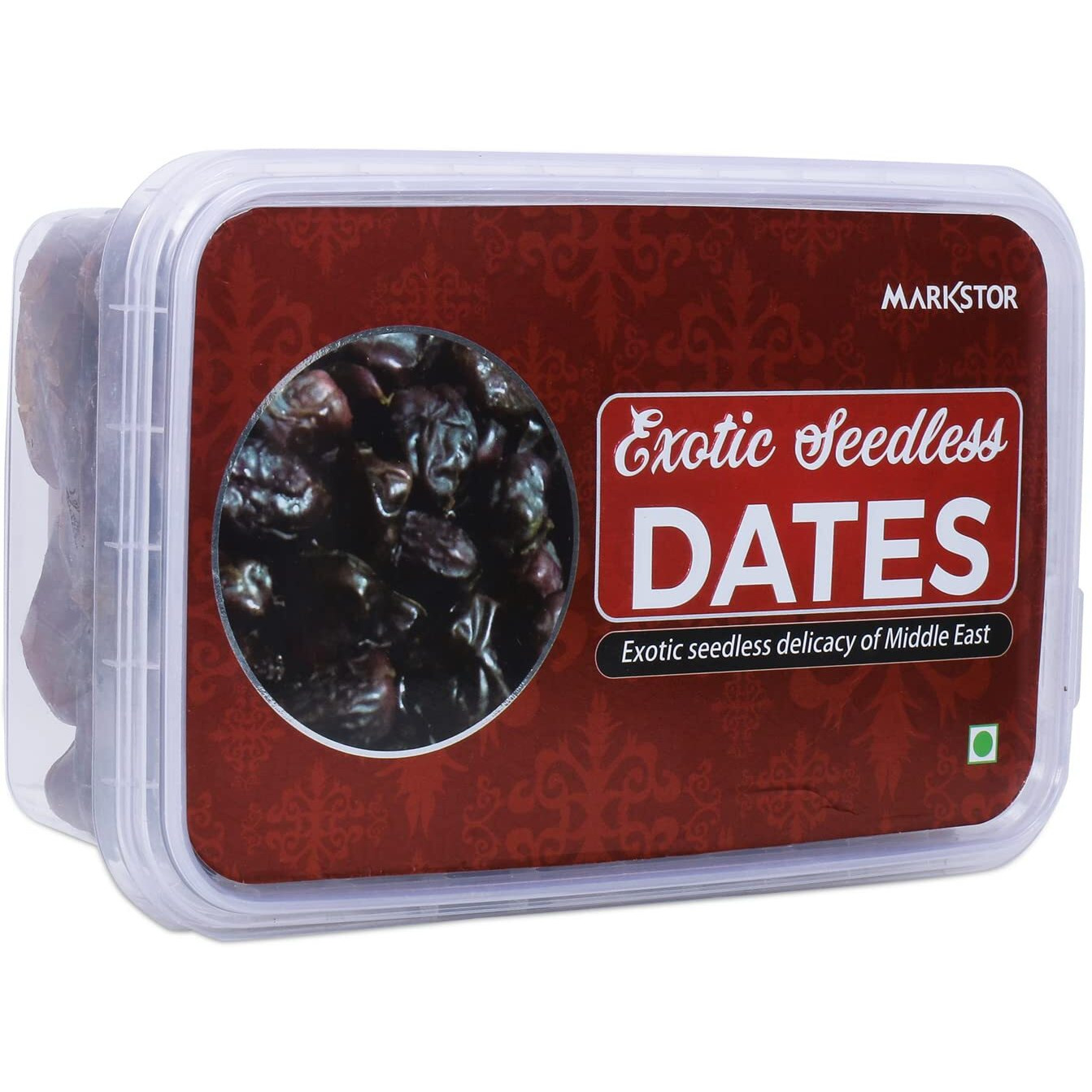 MARKSTOR Exotic Seedless Dates - 500Gram - Fresh Imported Khajoor/Khajur, Packed With Protein & Vitamins, Natural Sweetener, Ideal For Kids & Adults, No Preservatives