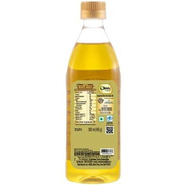Oleev Extra Light Olive Oil, 500 ml PET Bottle