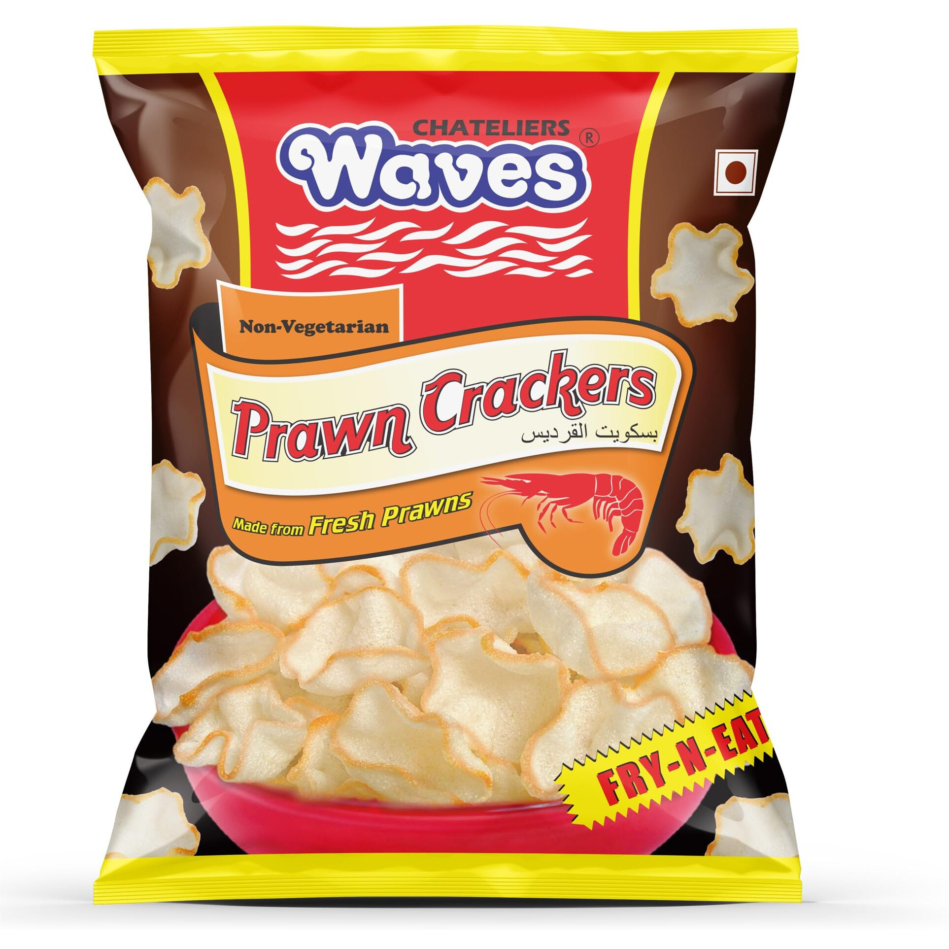 Prawn Crackers/Wafers pack of 2