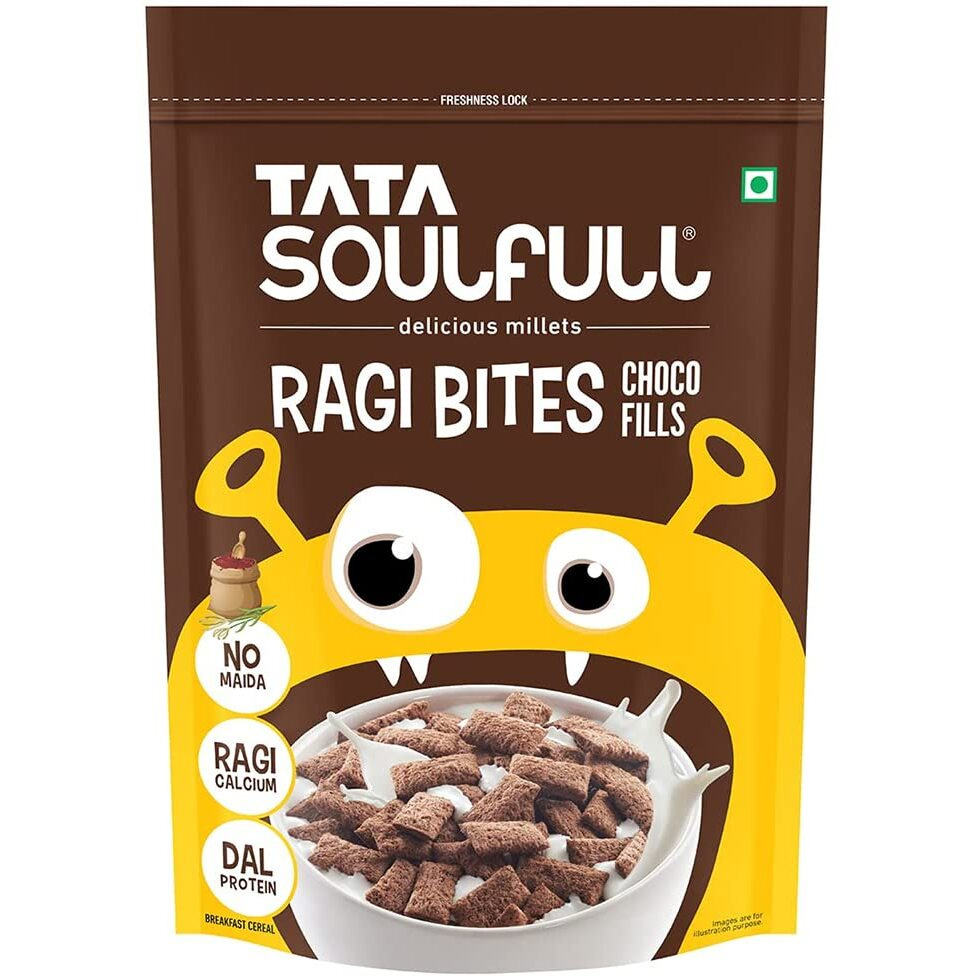 Tata Soulfull Ragi Bites Choco Fills, 500g
