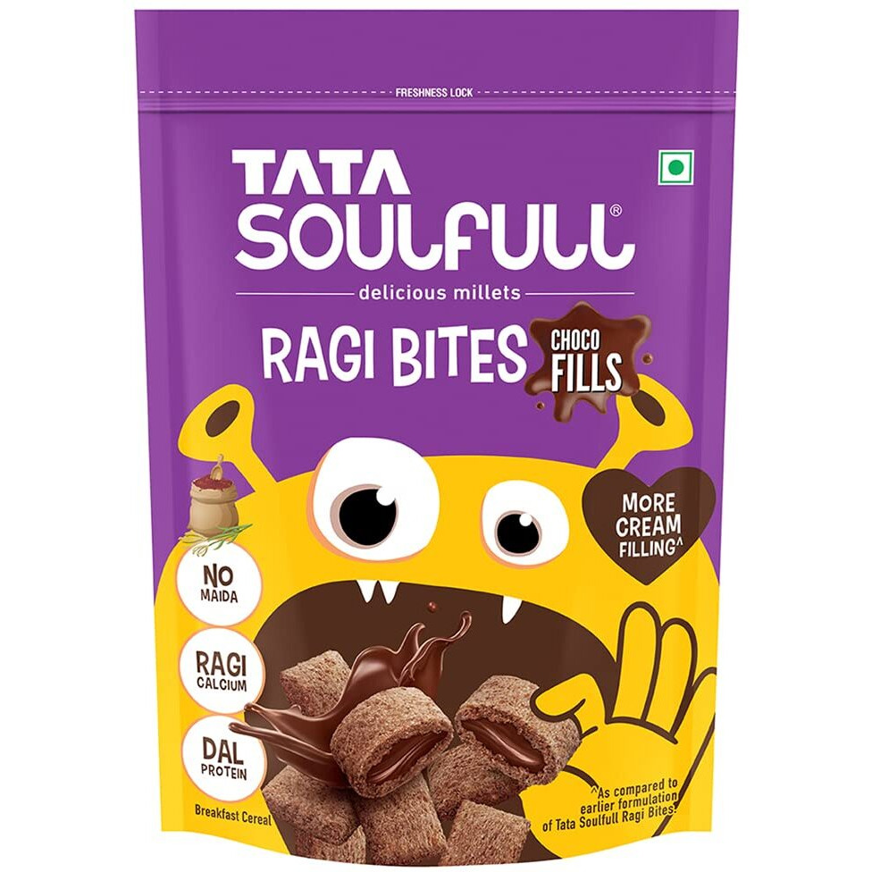 Tata Soulfull Ragi Bites Choco Fills, 500g
