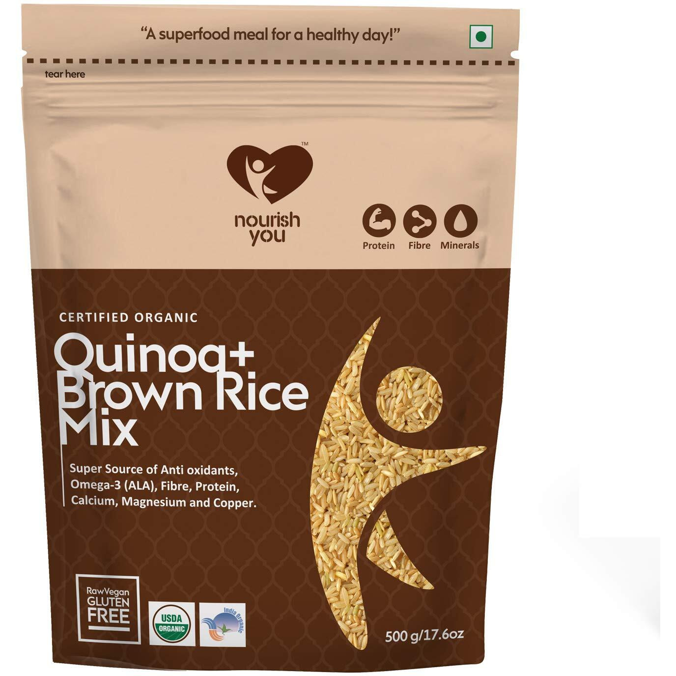 NourishYouQuinoa with Brown Rice Mix, 500g
