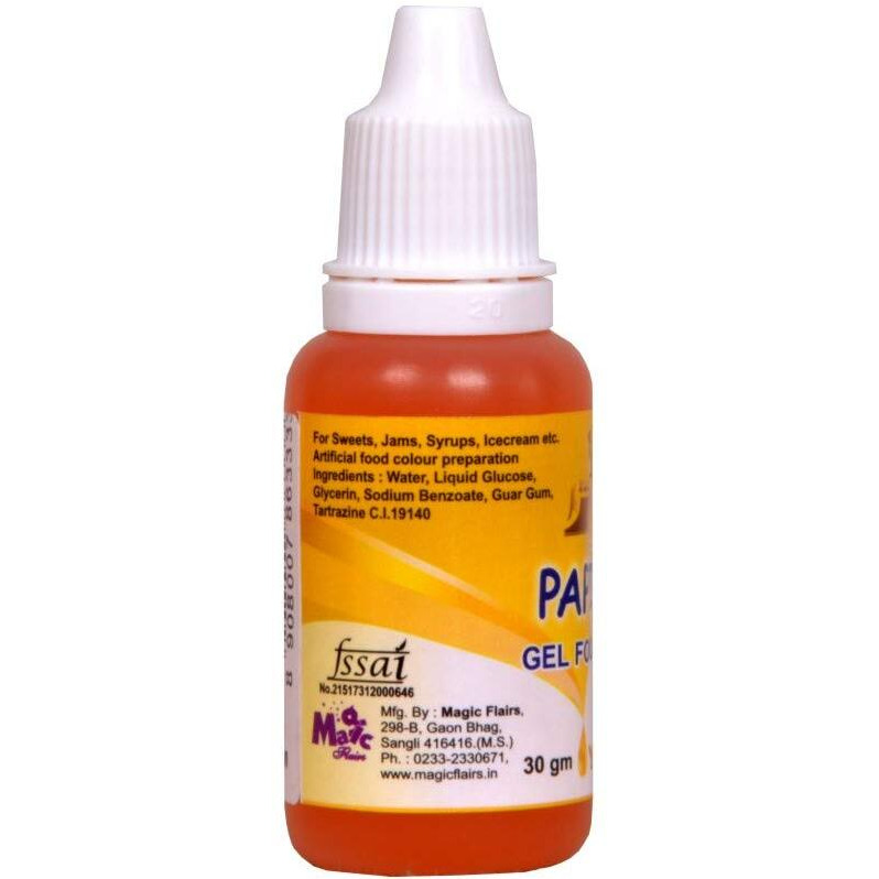 Papilon Concentrated Gel Food Color, 12 X 30 g for Cake/Cooking/Baking/Icing/Icecream