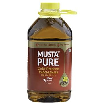 Musta Pure Cold Pressed Kachi Ghani Mustard Oil Pet 2L