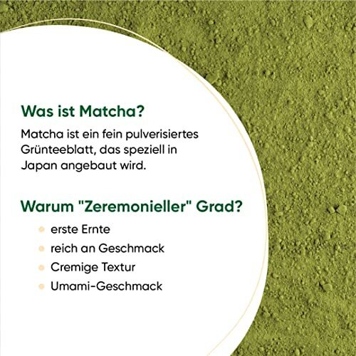 Tencha - Ceremonial Matcha Tea | 100% Pure Super Premium Grade | Japanese Matcha Green Tea Powder | Free Spoon | Vegan | Tested For Radiation | 30gms