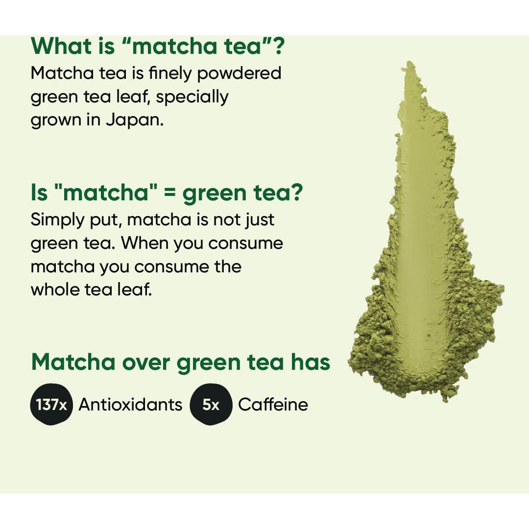 Tencha Culinary Matcha | Pure Japanese Matcha Green Tea Powder | Sourced from Shizouka, Japan | Vegan | No Artificial Sweeteners | 100 GM, Pack of 1