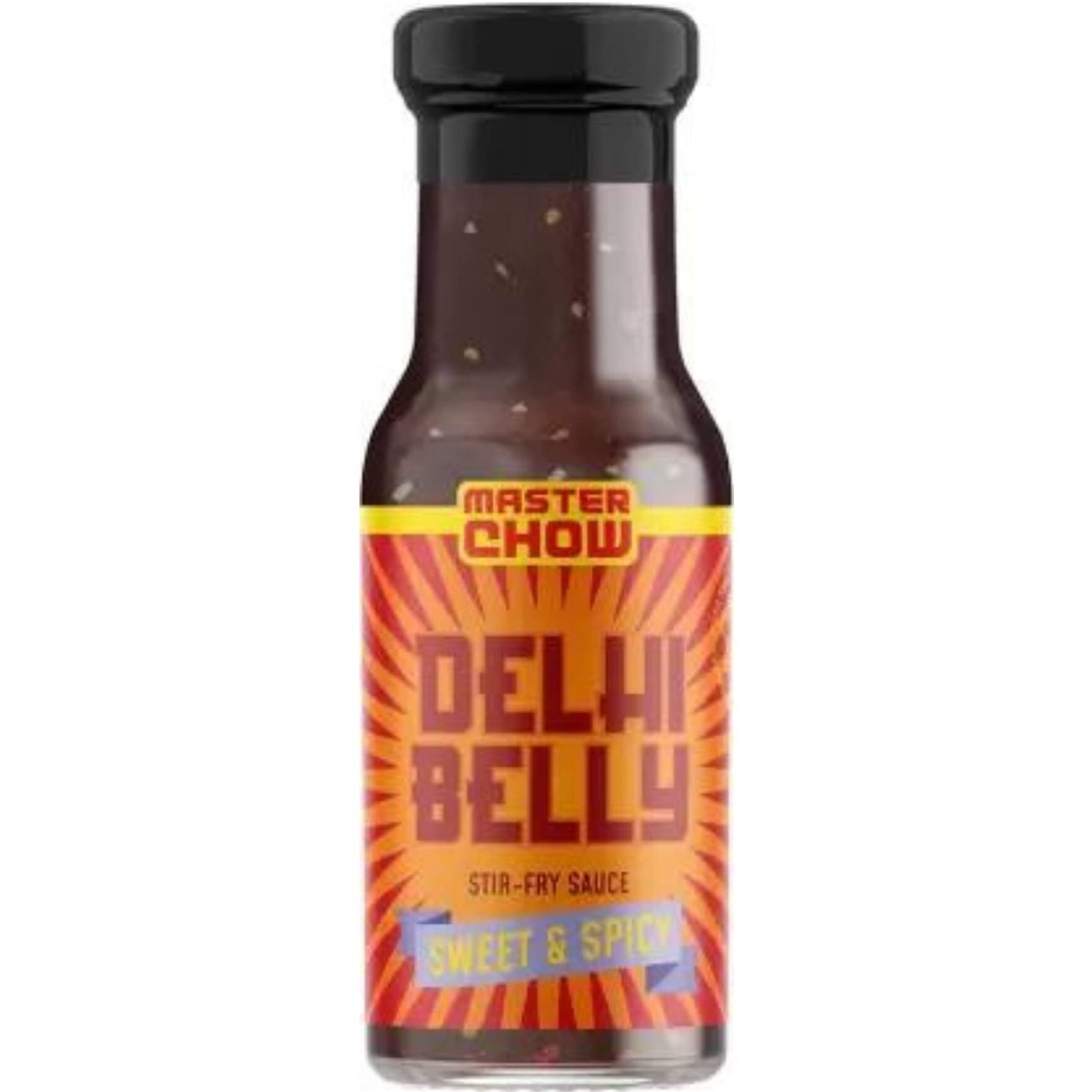 MasterChow Sweet & Spicy Stir Fry Cooking Sauce - 220 gm | Medium Spicy | Serves 4-5 Meals | Delhi Belly Sauce