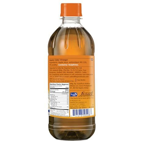 American Garden Apple Cider Vinegar, 16.91 fl oz500 ml