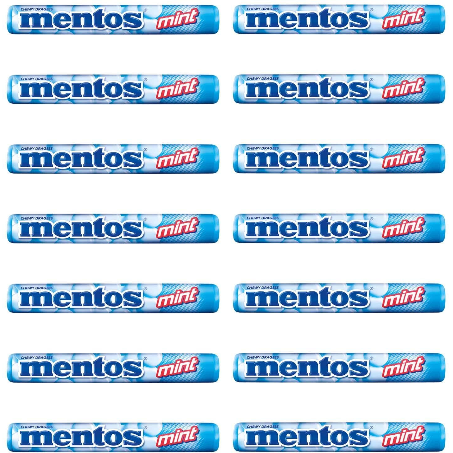 Mentos Mint Roll, 14 X 29 Gm