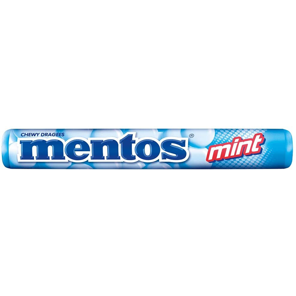 Mentos Mint Roll, 14 X 29 Gm