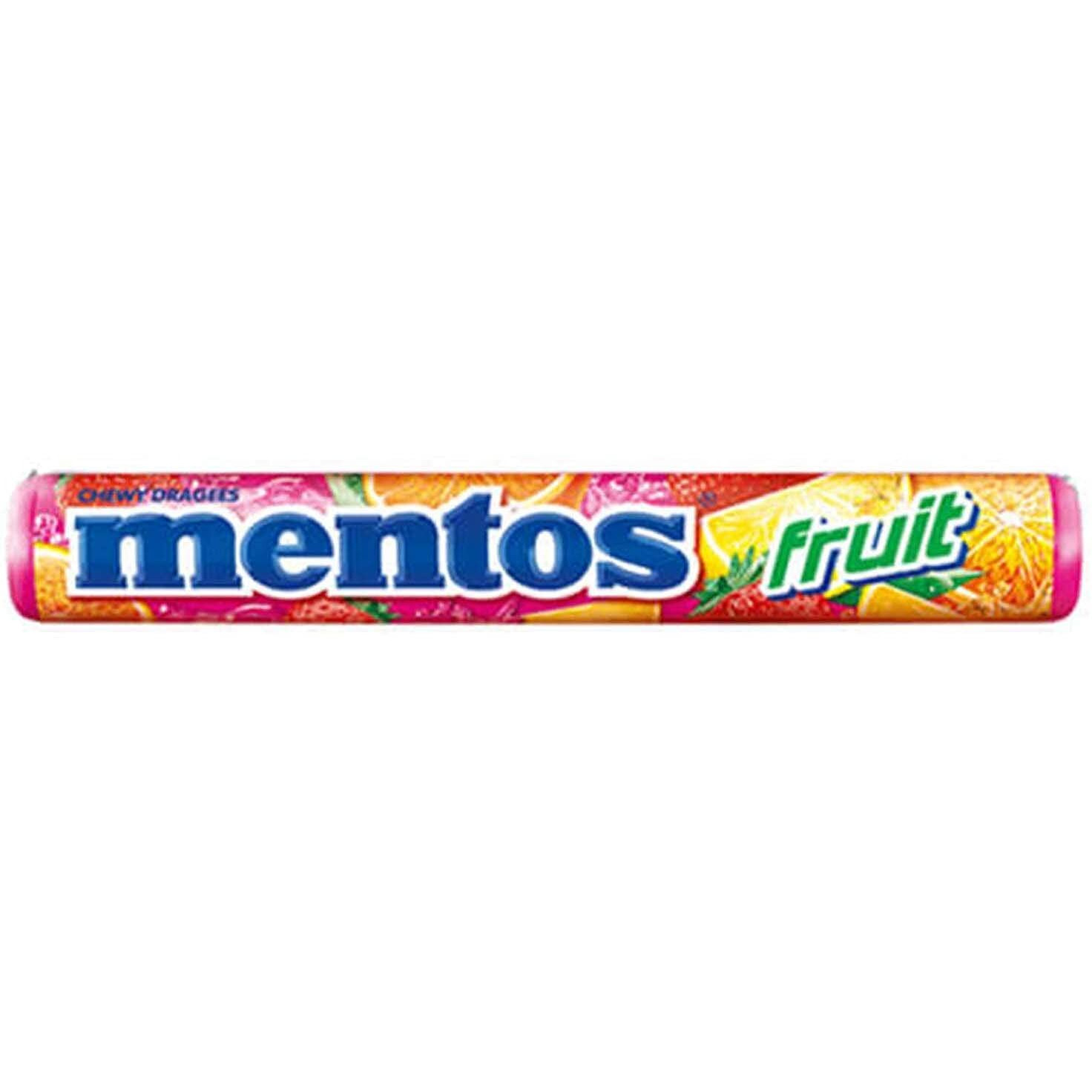 Mentos Fruit Roll, 14 X 29 Gram