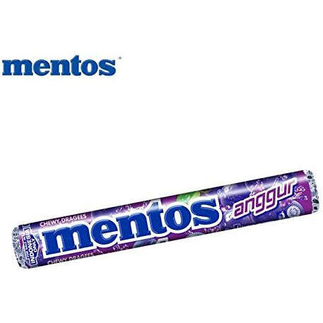 Mentos Grape Roll,14 X 29 G,406 Grams
