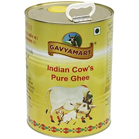 Gavyamart Indian A2 Cow Ghee 100% Pure- Made Of Kankrej Organic Cow Ghee (5Litre-Pack Of 1)
