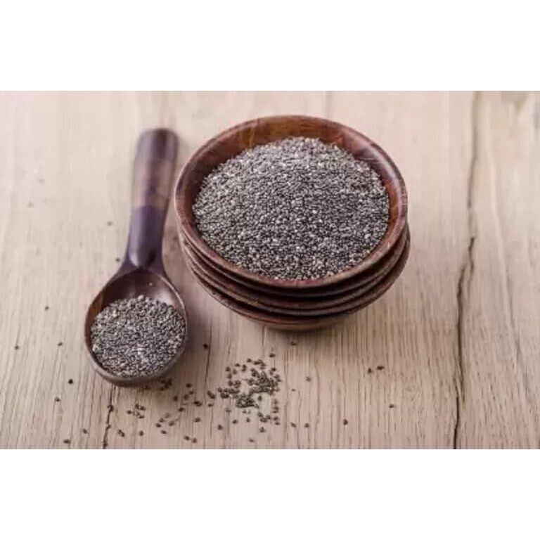 Nature Prime chia seeds 250g | chia seeds for weight loss | Omega-3 Seeds for Eating | Non-GMO and Fibre Rich Seeds (Jar pack)
