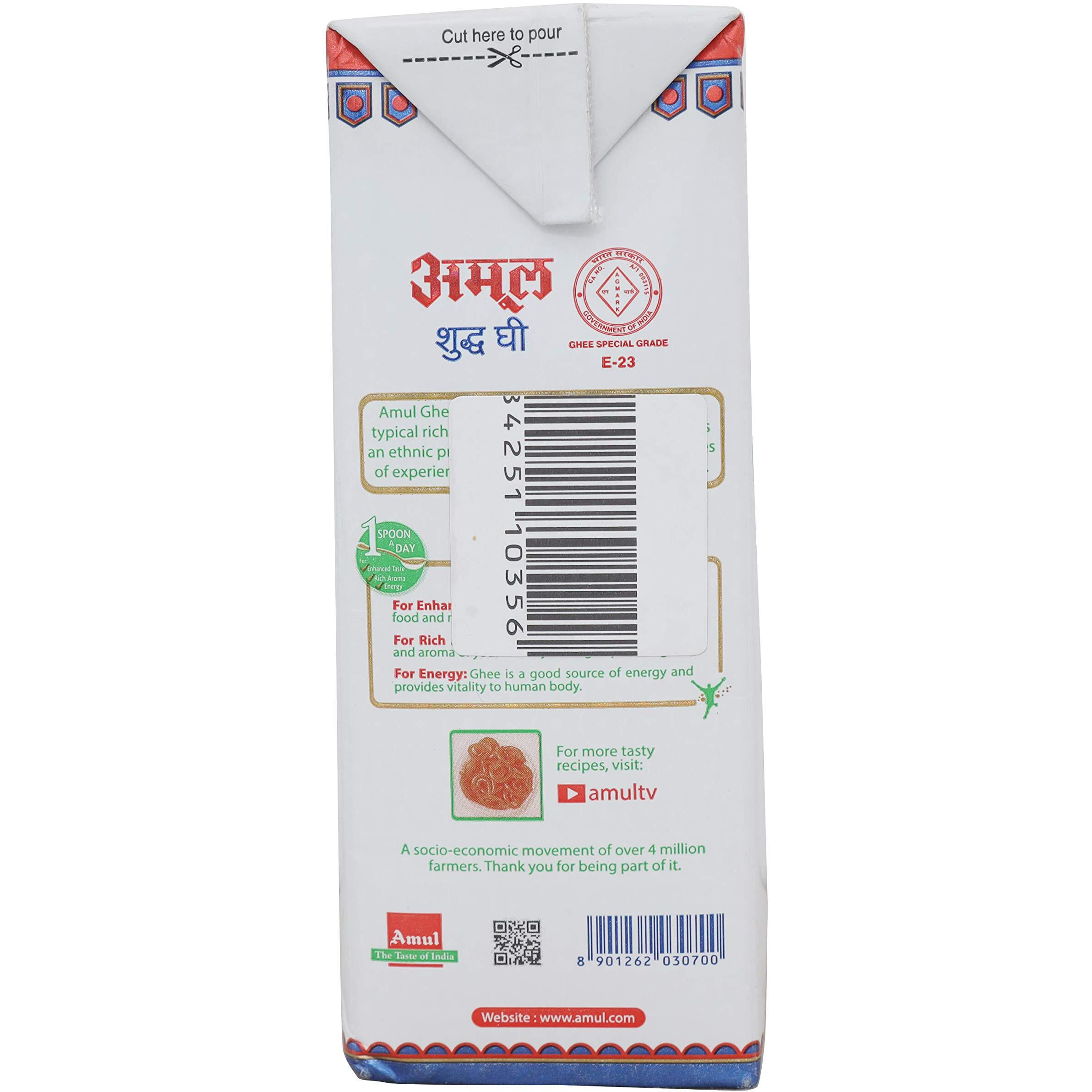 Amul Fresh Produce Pure Ghee,0.91 Kilograms