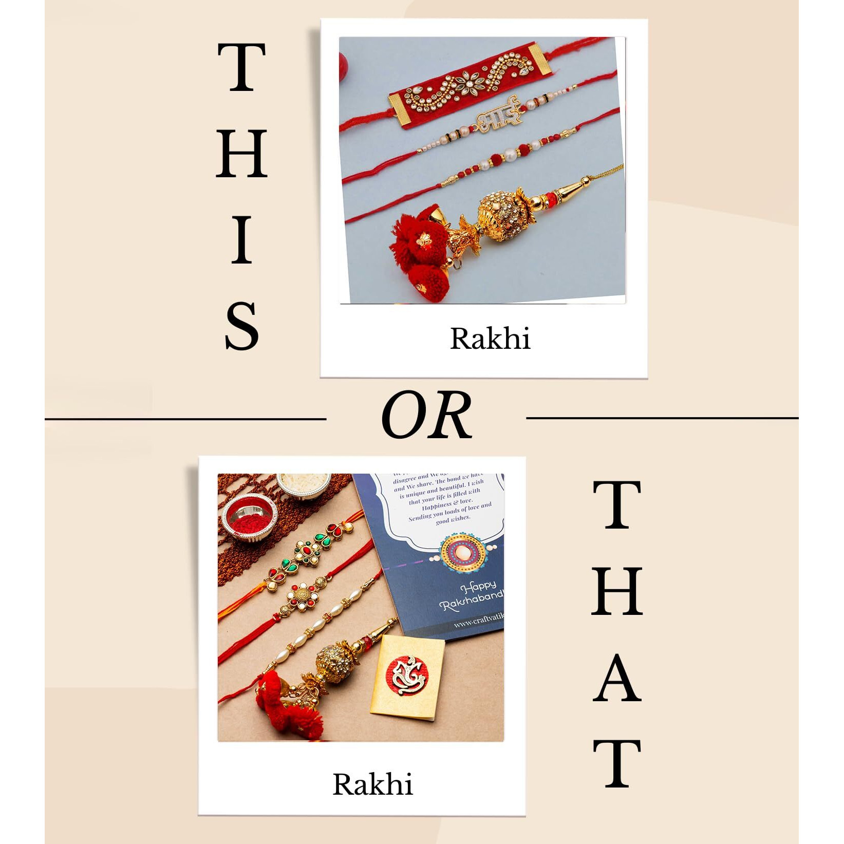 Rakhi for brother with chocolate Gifts Combo Set, Cadbury Rakshabandhan Bhai Bhabhi Hamper Greeting Card, Set of 4 Rakhi