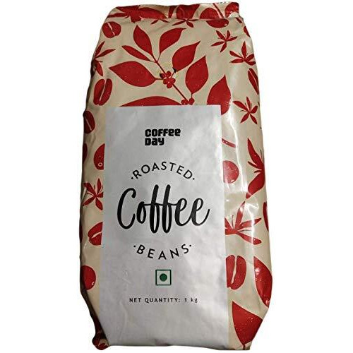 Coffee Day Roasted Coffee Beans, 1kg, Bag
