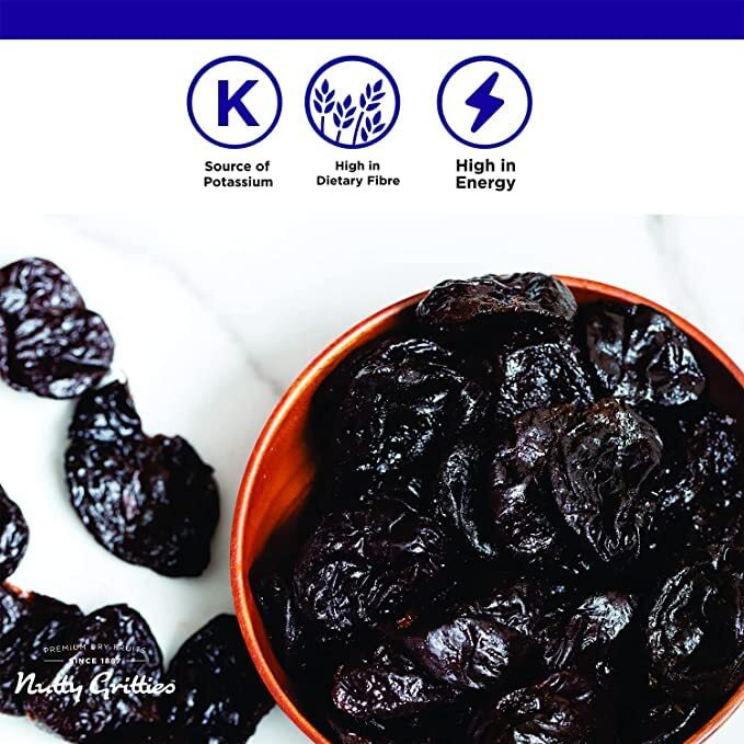 Nutty Gritties Prunes Pitted Dried (200g)