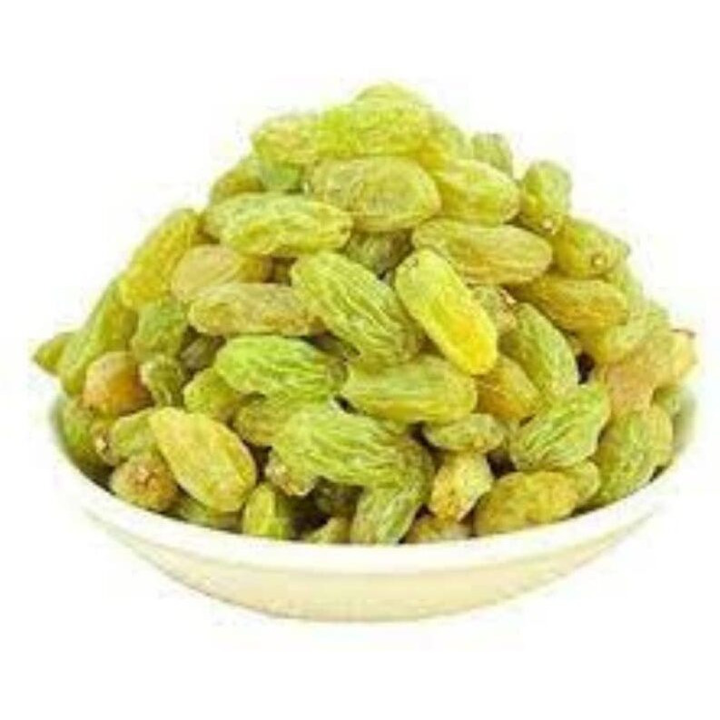 NATURE PRIME Raisins 1Kg|Kismis|Rich In Iron&Vitamin B|Seedless Green Kishmish|Healthy Snacks|Dry Fruits,fresh