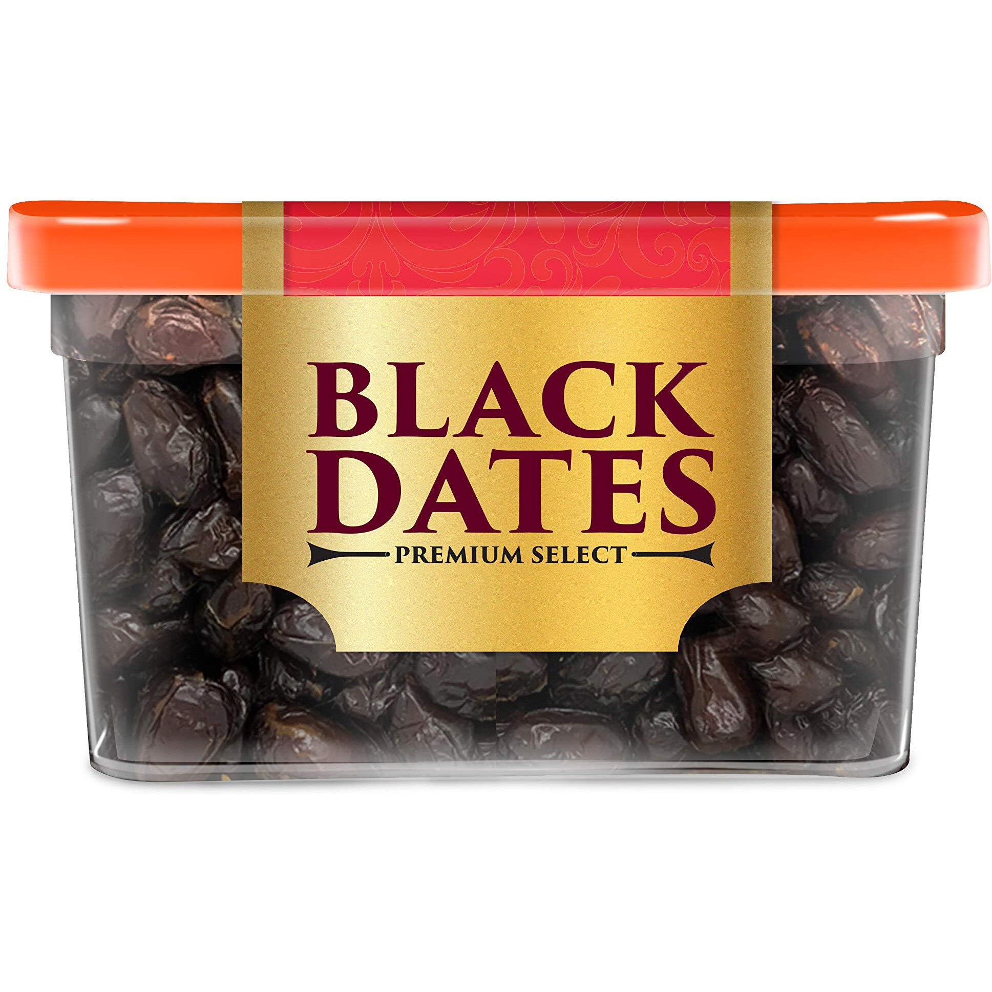 Manna Black Dates 400 grams - Khajoor | Khajur 100% Natural. Rich In Iron, Fibre & Vitamins. Premium Imported, Fresh