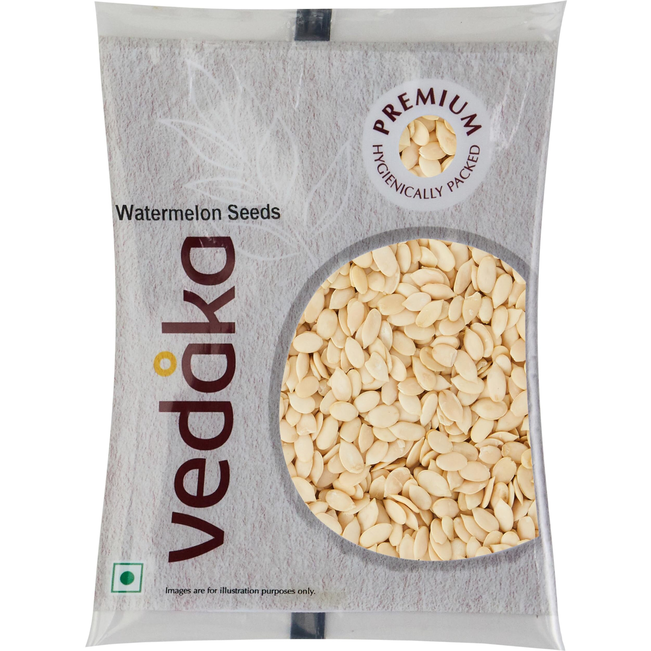 Amazon Brand - Vedaka Raw Watermelon Seeds (Tarbuj Beej) | Seeds for Snacking | Gluten-Free | 200 gm