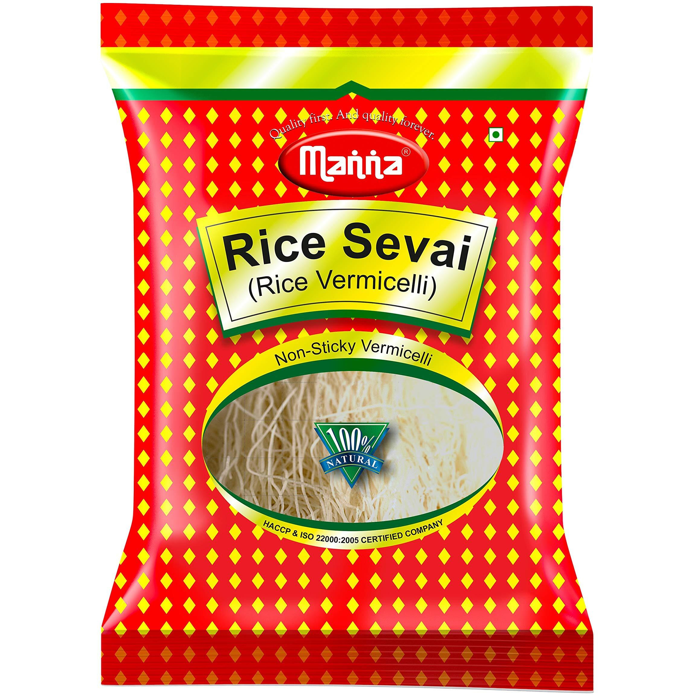 Manna Vermicelli 500 grams | Rice Sevai | Seviyan | Vegetarian Semiya