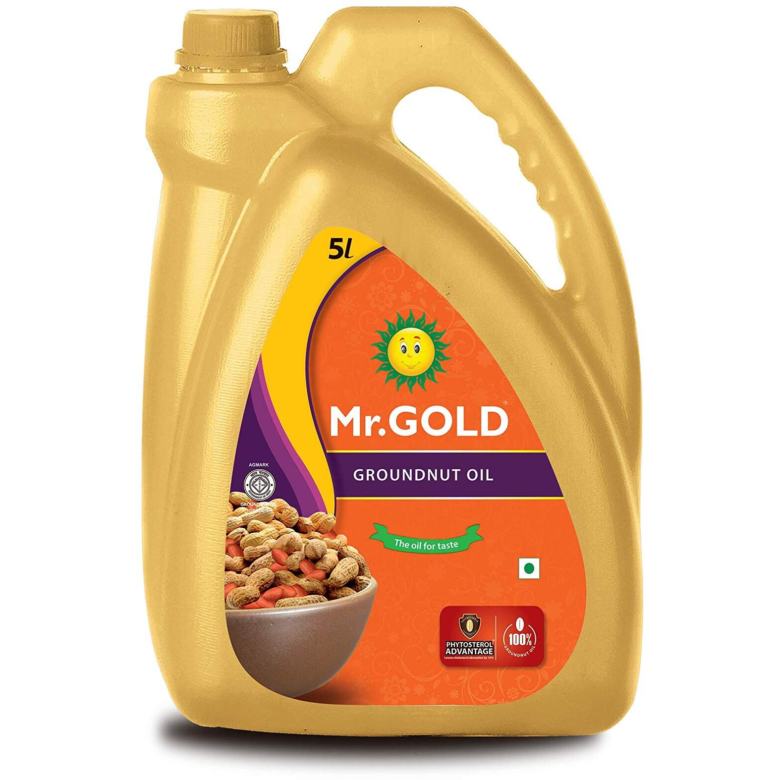 Mr. Gold Groundnut Oil Can, 5L