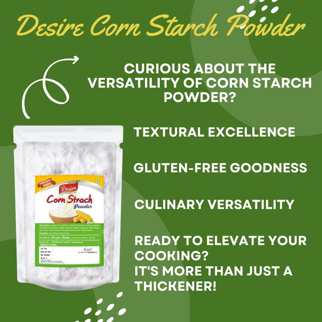 Desire Bakers Corn Starch 1 Kg