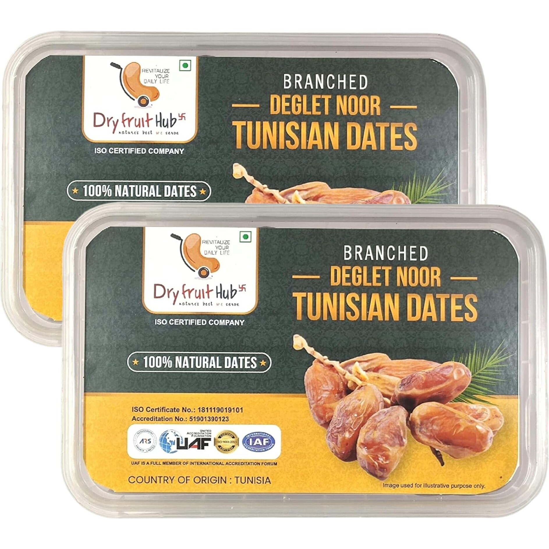 DRY FRUIT HUB Tunisian Dates 800 Gm Pack Of 2 Each 400 G Barari Tunisian Dates Deglet Nour Branched Dates, Tunisia Dates, Dates Tunisian, Fresh