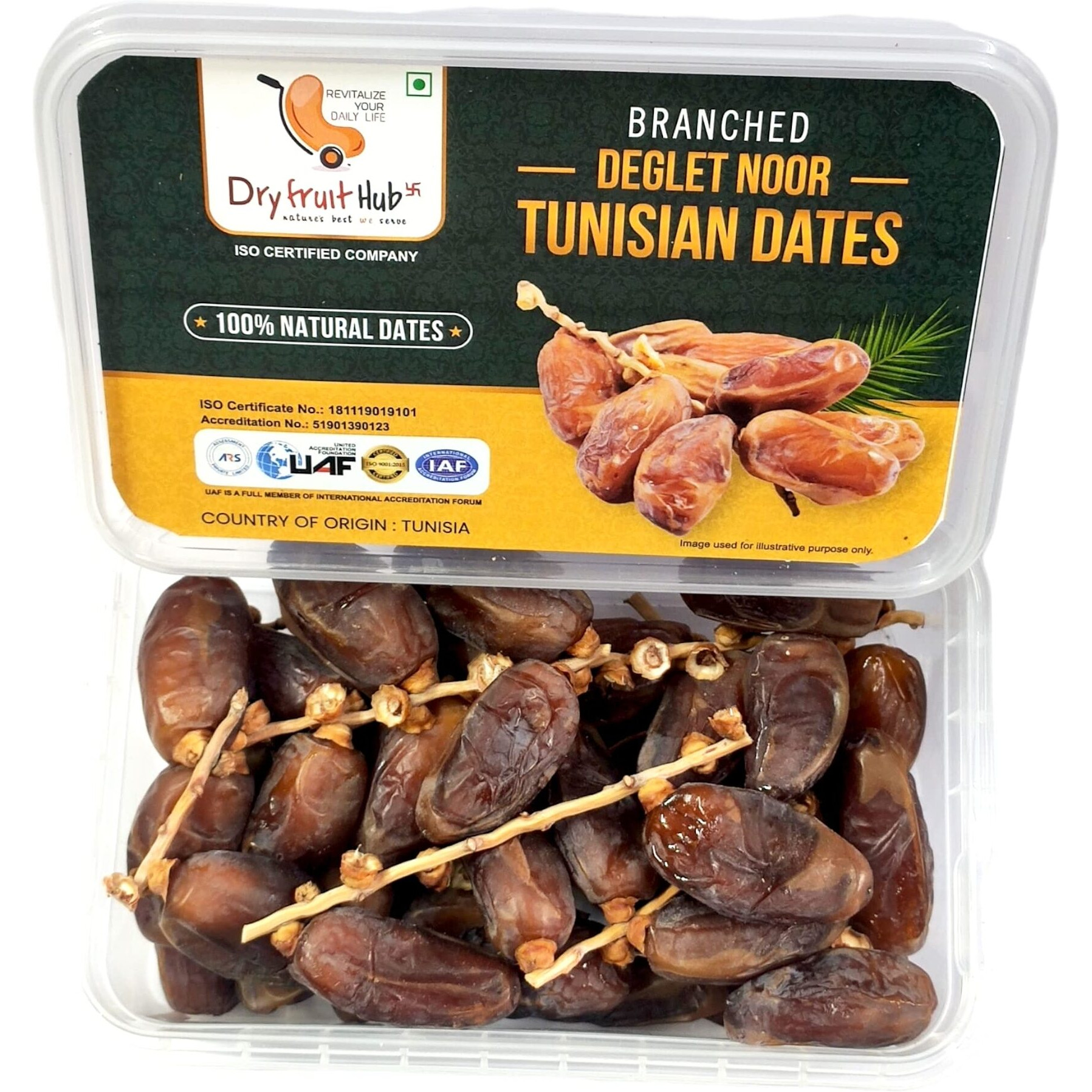 DRY FRUIT HUB Tunisian Dates 800 Gm Pack Of 2 Each 400 G Barari Tunisian Dates Deglet Nour Branched Dates, Tunisia Dates, Dates Tunisian, Fresh