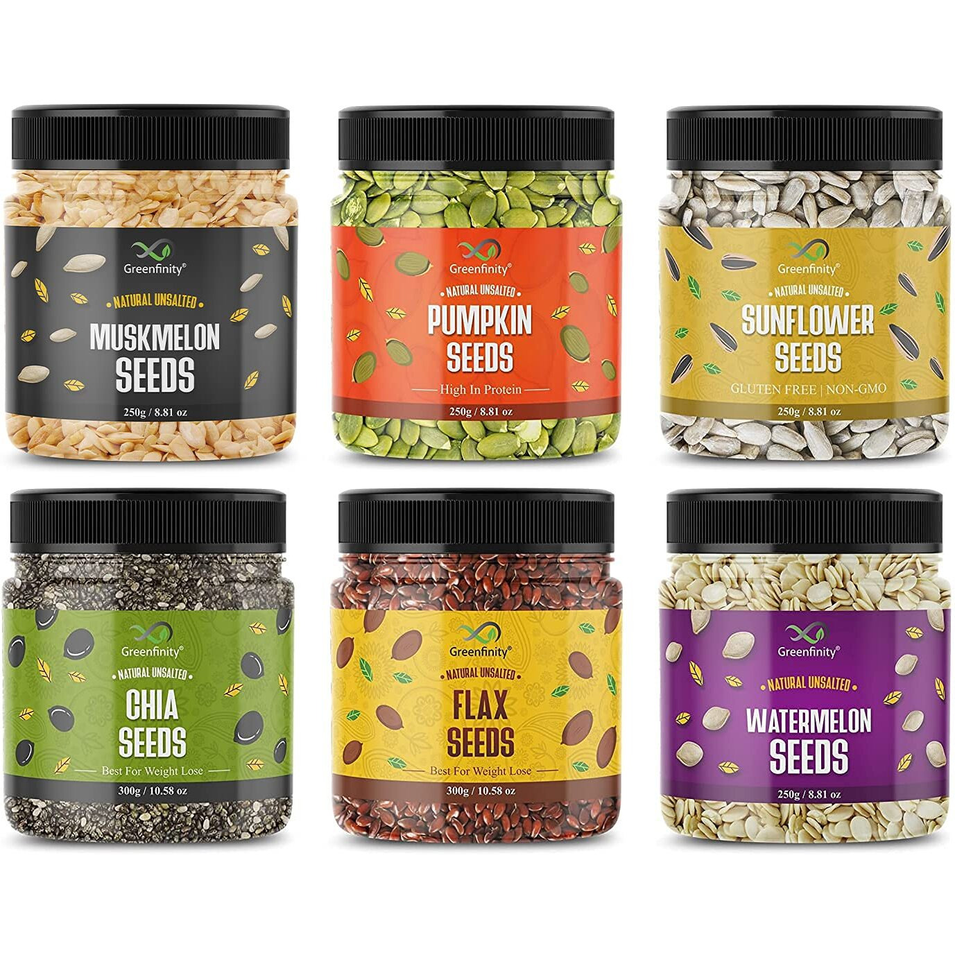 GreenFinity Mixed Seeds (Pack of 6)