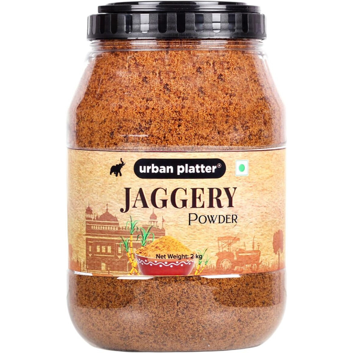 Urban Platter Jaggery Powder, 2Kg [Pure, Natural & Chemical Free]