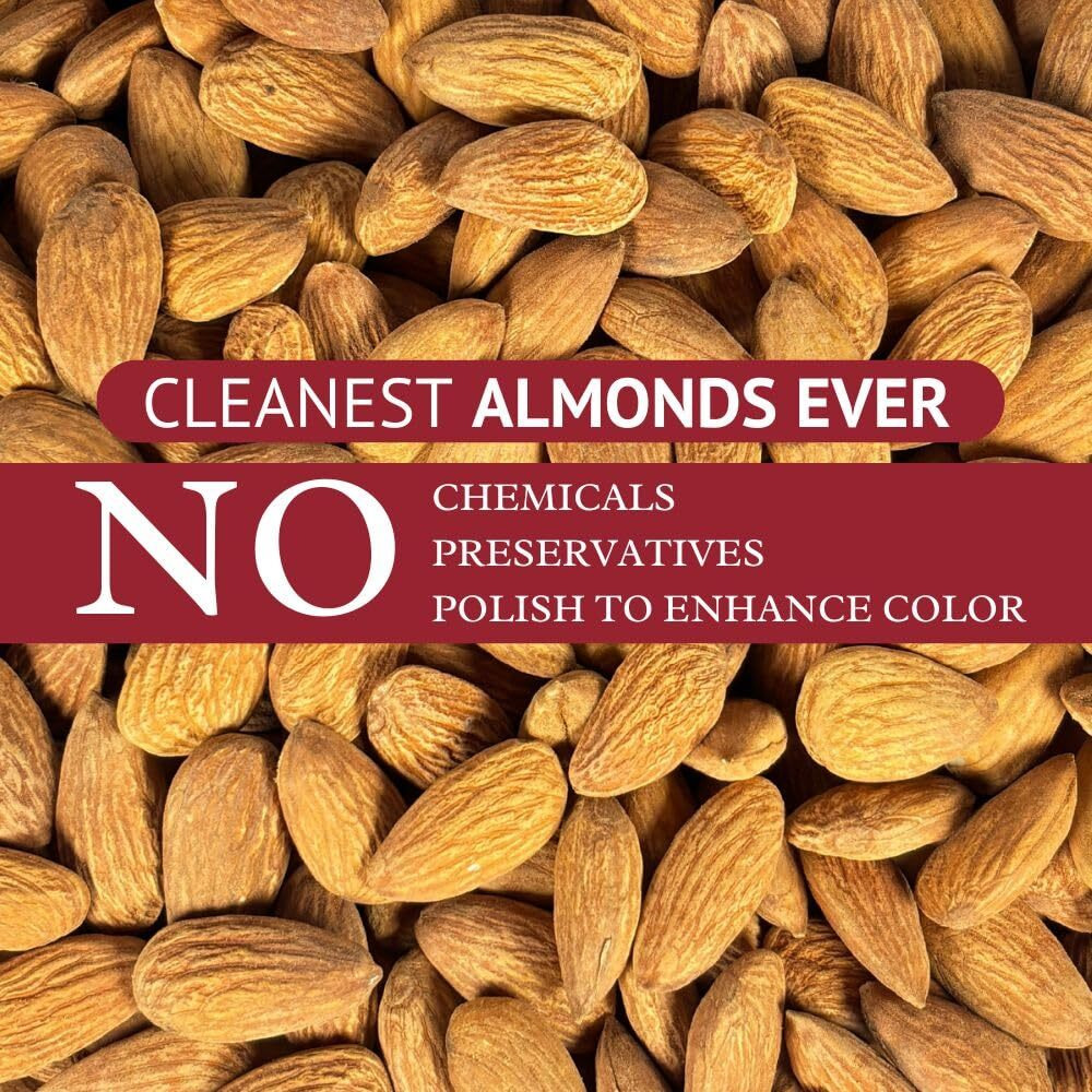 Nourishyum Jumbo California Almonds 1 kg Jar | Badaam | Natural Crunchy Badam Giri | Nuts & Dry Fruits | Healthy Snacks | Dry Fruit Gift Pack