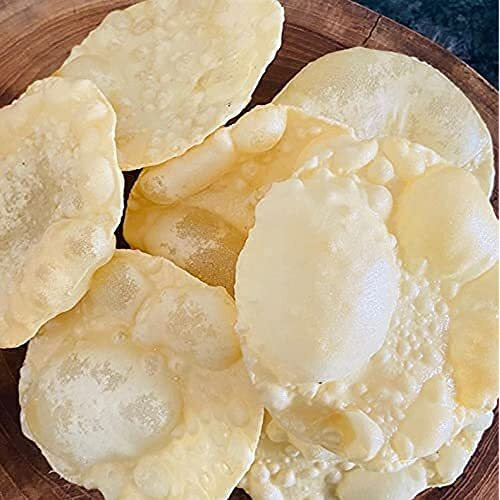 SRI AYYAPPA Authentic Guruvayur Kerala Salted Pappadam - 250 Gm - 4 Inch - Traditional Homemade