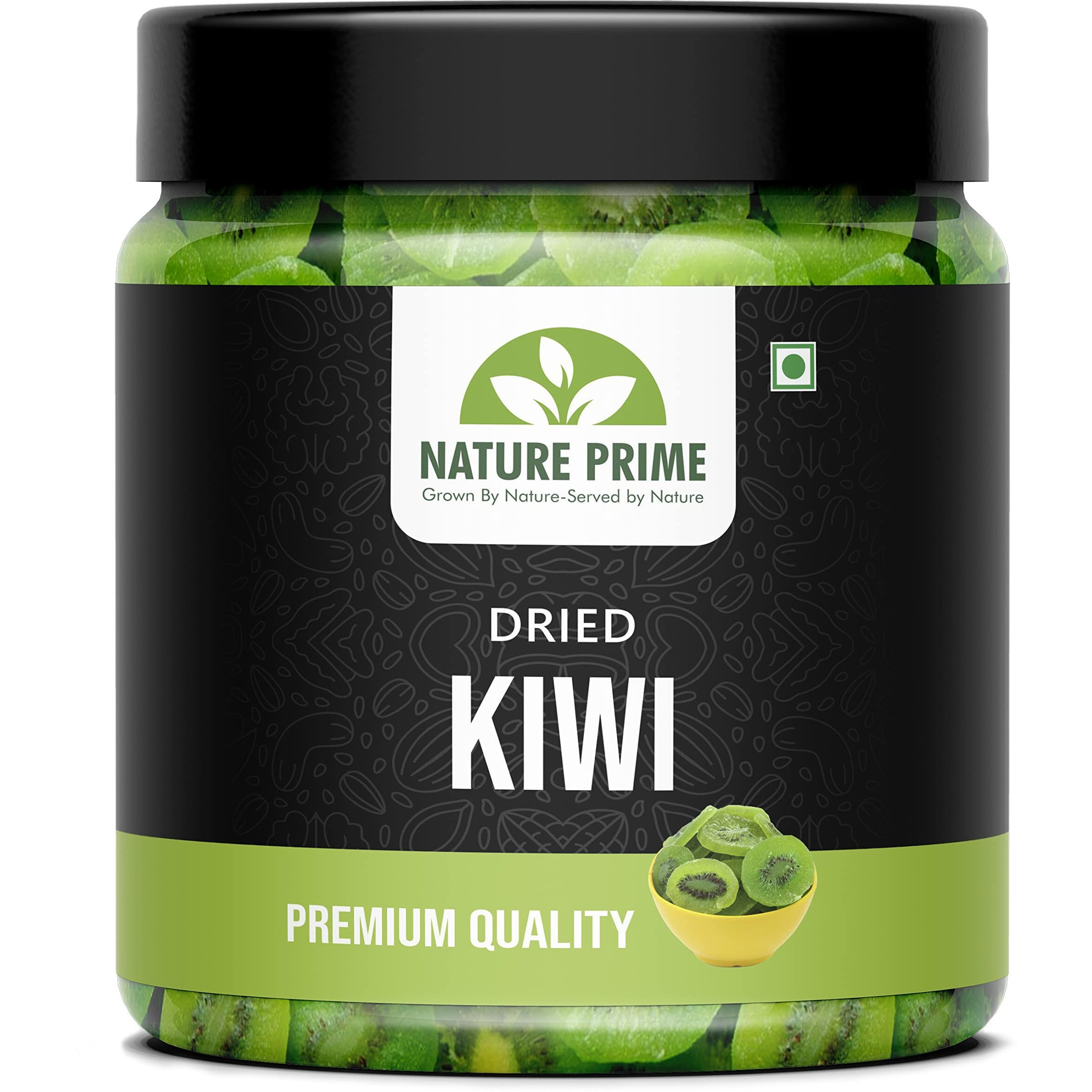 Nature Prime Kiwi Fruit | kiwi dry fruits | dried kiwi (250 Gm) Jar Pack