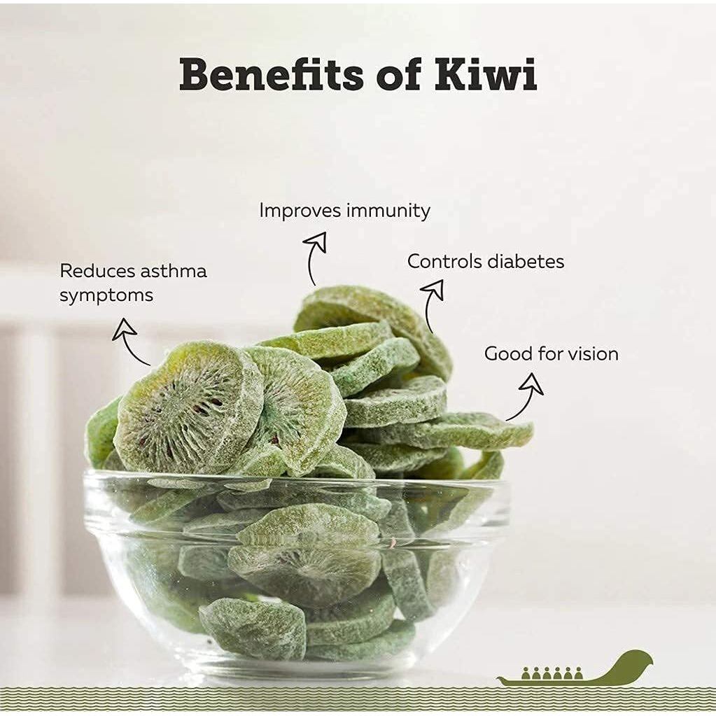 Nature Prime Kiwi Fruit | kiwi dry fruits | dried kiwi (250 Gm) Jar Pack