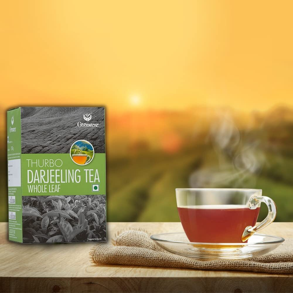 GOODRICKE Thurbo Darjeeling Loose Leaves Single Estate Whole Leaf Tea - 100 Gm