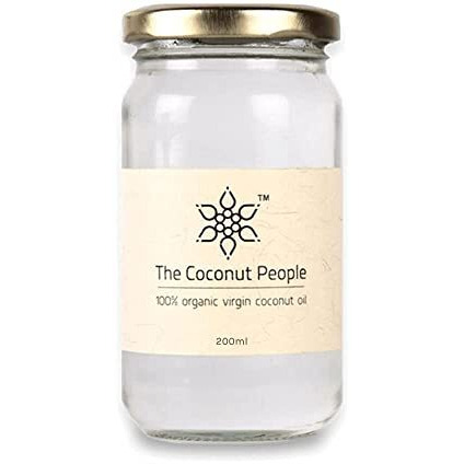 The Coconut People 100% USDA Certified Organic Virgin Coconut Oil (200ml)